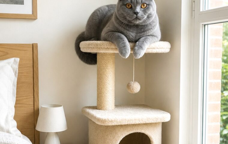 Cat Tree Placement Ideas for Small Rooms That Save Space