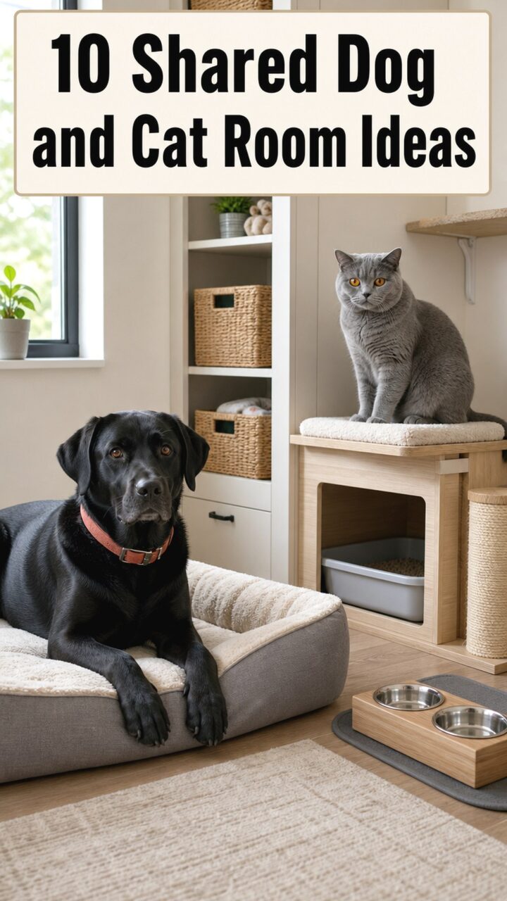 10 Shared Dog and Cat Room Ideas for a Calm, Practical Space
