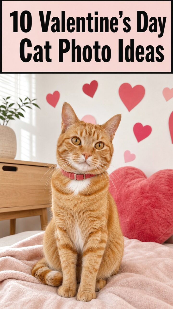 10 Valentine’s Day Cat Photo Ideas