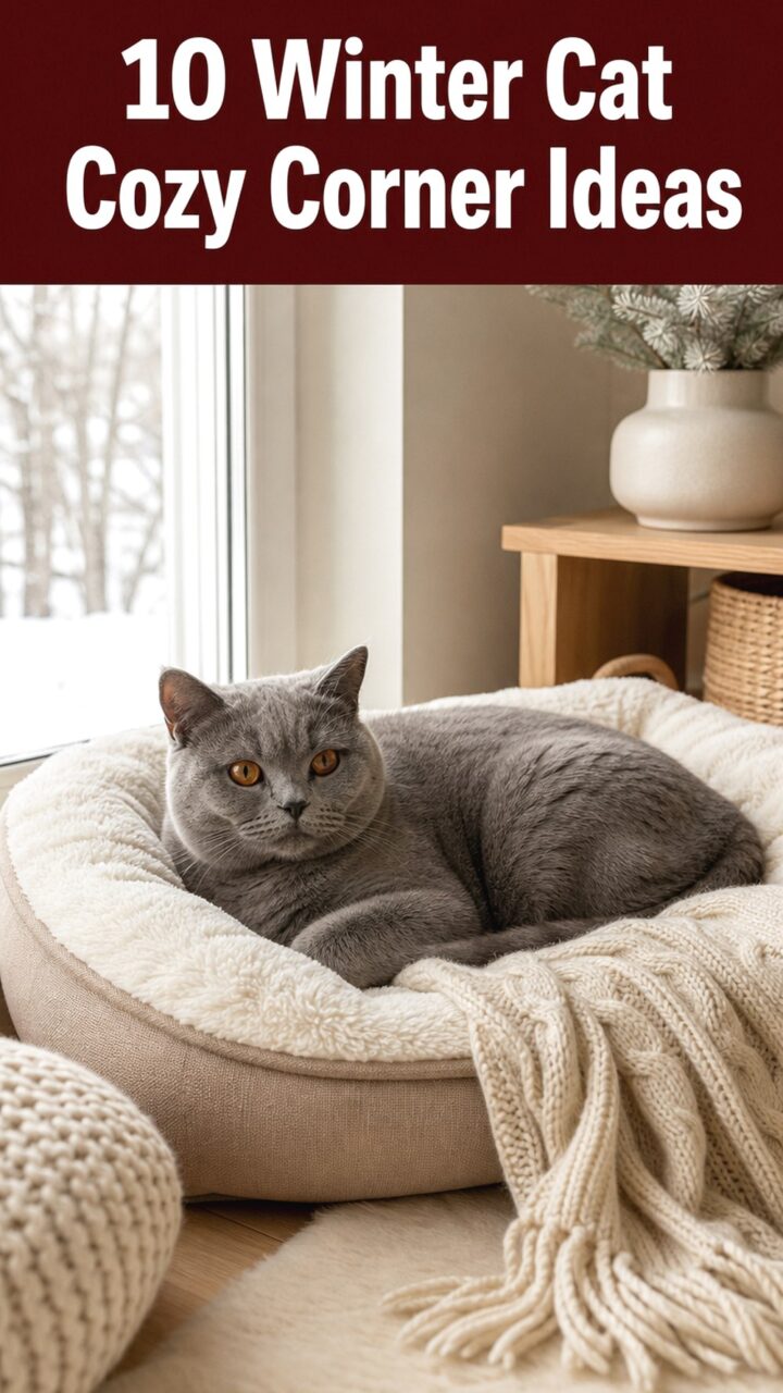 10 Winter Cat Cozy Corner Ideas for a Warm, Relaxing Home