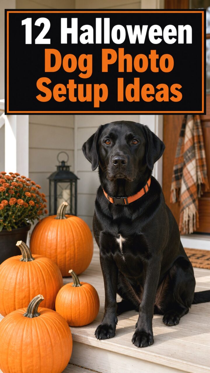 12 Halloween Dog Photo Setup Ideas for Festive, Pet-Safe Photos
