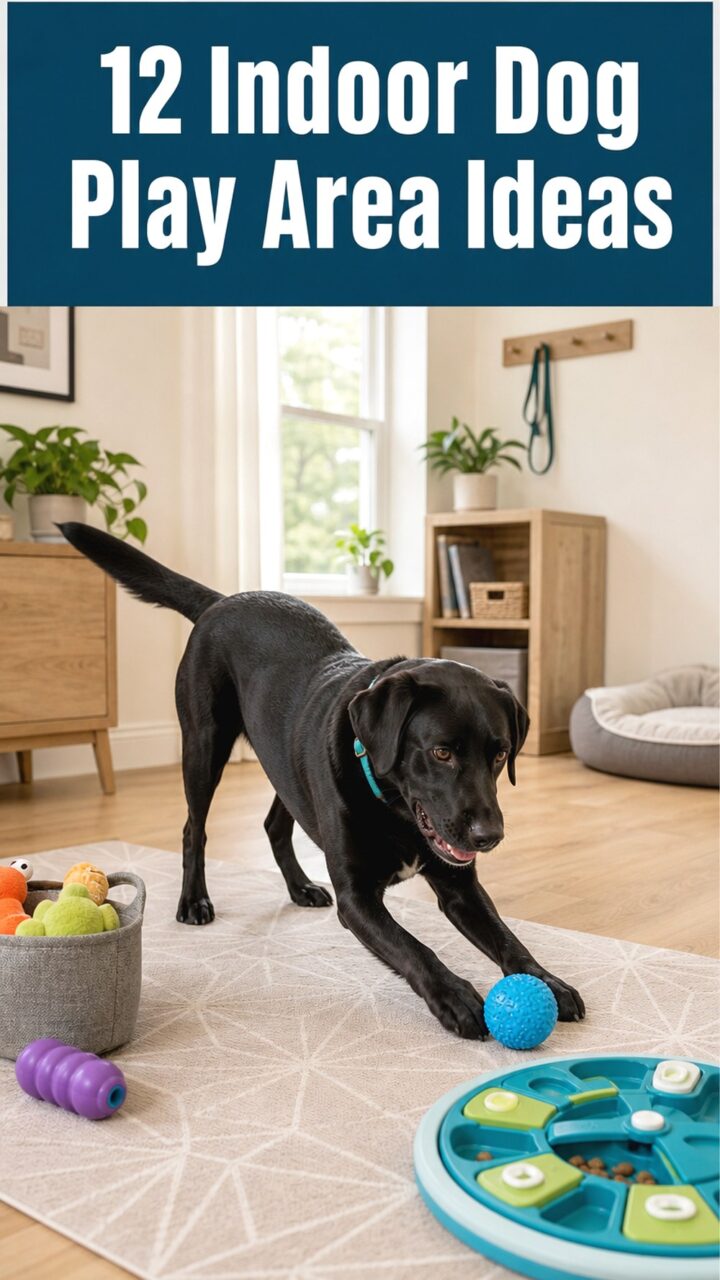 12 Indoor Dog Play Area Ideas for Active, Happy Dogs