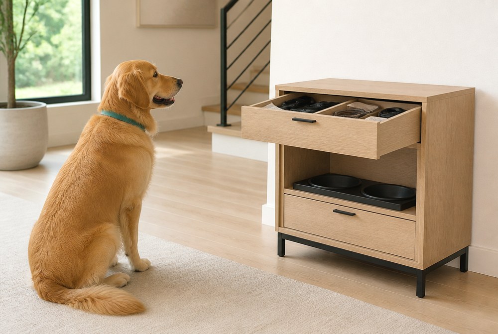 After Add a Secure Dog Tech Charging Drawer