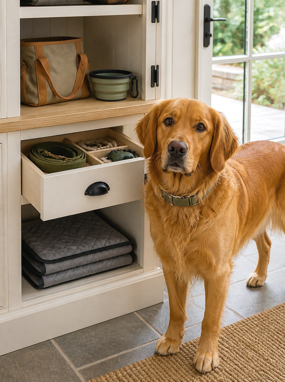 After Grab and Go Dog Travel Cabinet
