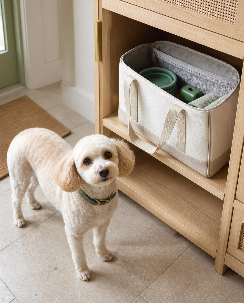 After Keep a Ready to Lift Pet Outing Tote