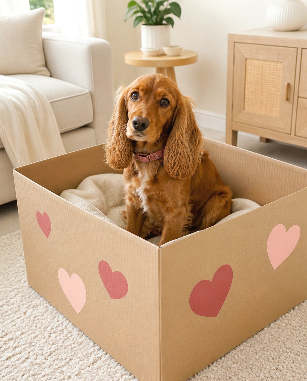 After Open Valentine Gift Box Photo