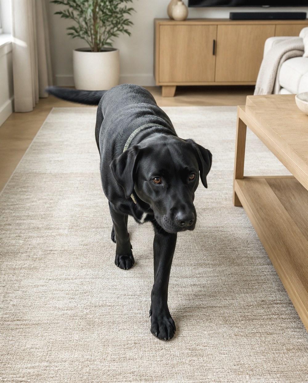 After Use a Washable Low Pile Area Rug