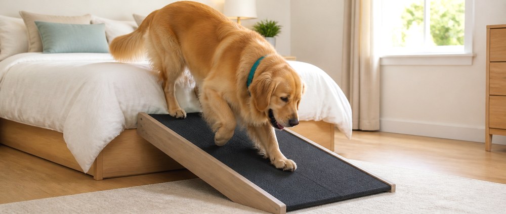 After Use Stable Steps or a Ramp if Bed Access Is Allowed