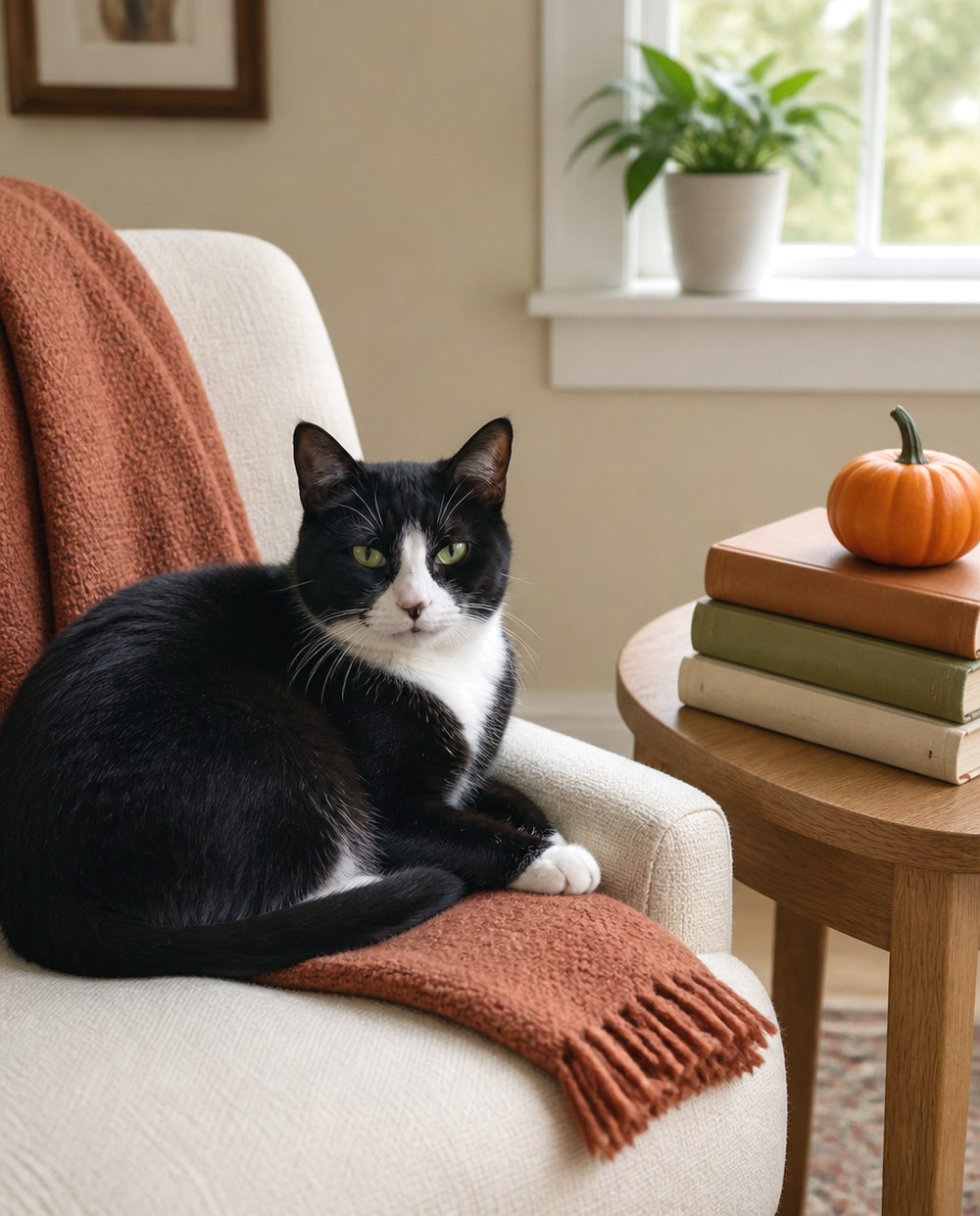 After Halloween Book Nook