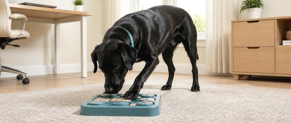 After Offer a Food Puzzle During Independent Play Time