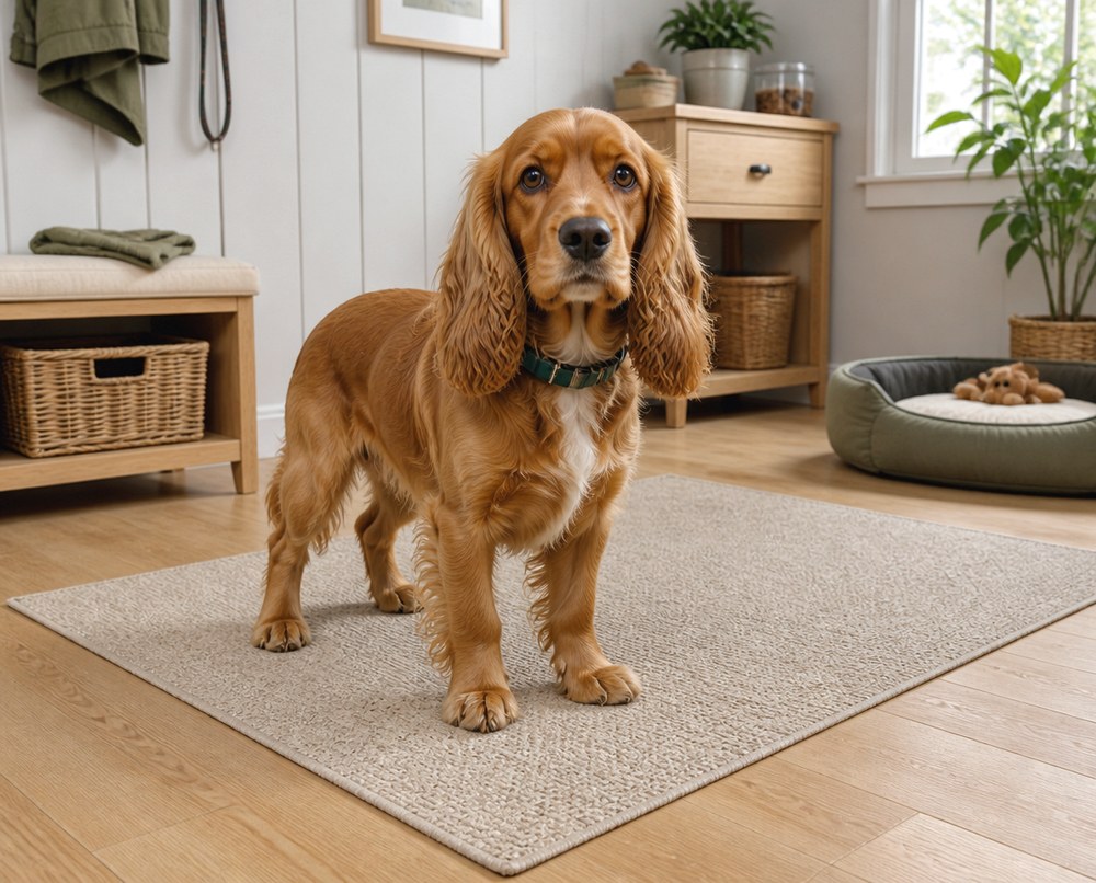 After Warm Up the Floor With a Washable Rug