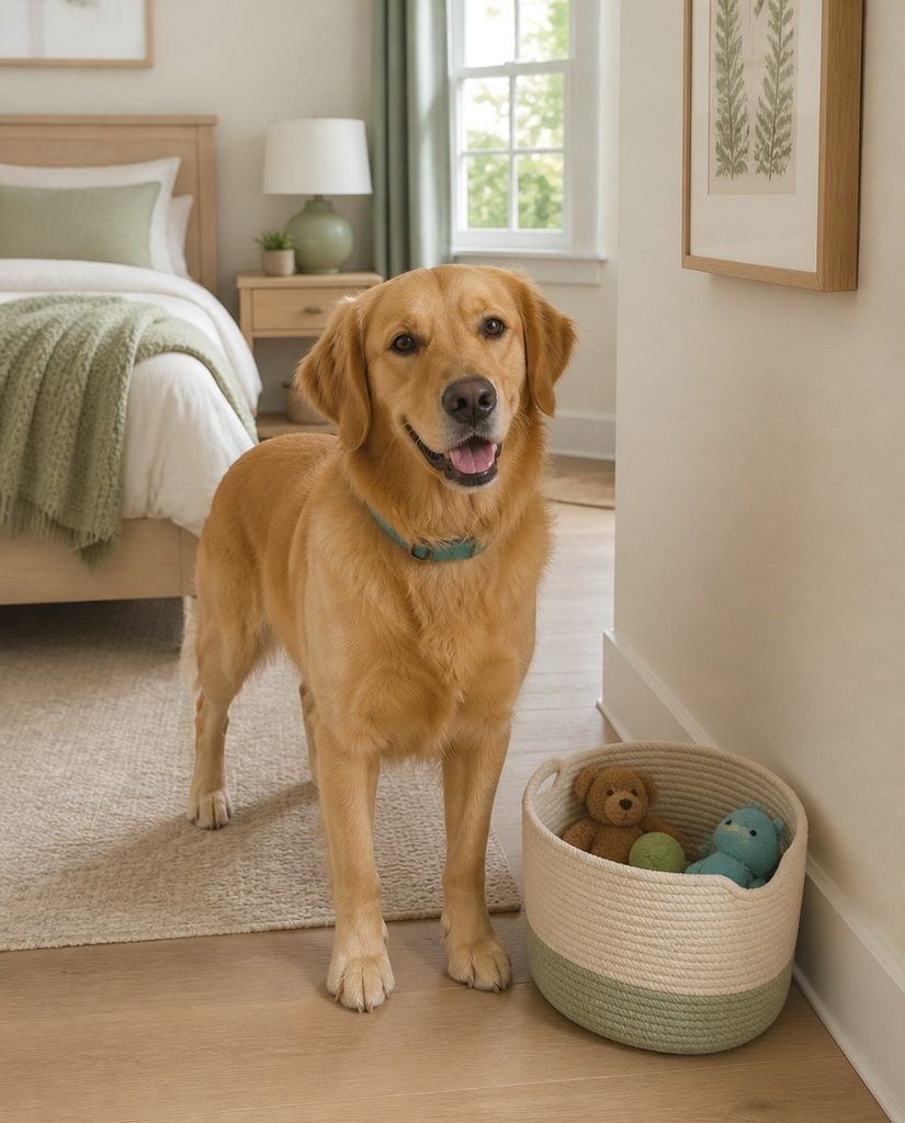 After Give Toys One Small Bedroom Basket