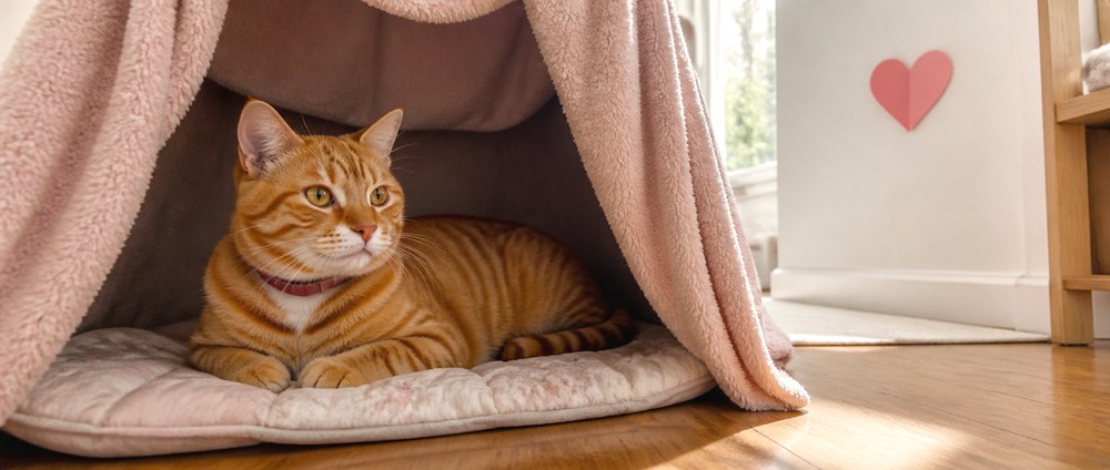 After Make a Valentine Blanket Fort
