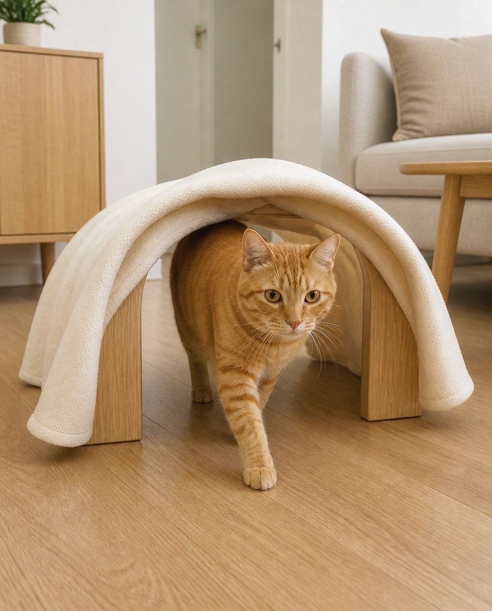 After Turn a Blanket Into a Supervised Tunnel