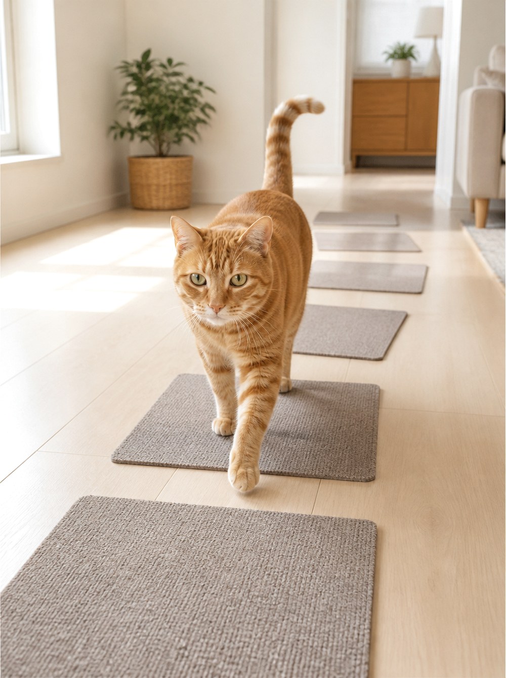 After Use a Floor Mat Target Path