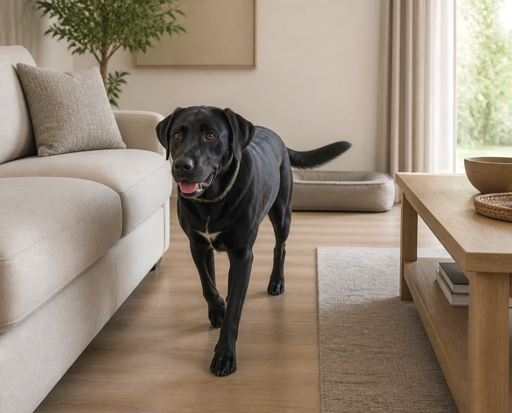 After Leave a Clear Route Through the Furniture