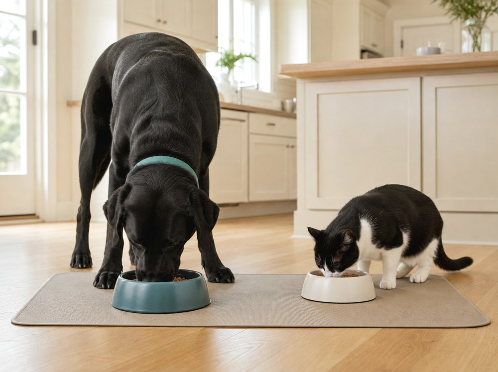 After Give Each Pet a Clearly Defined Mat