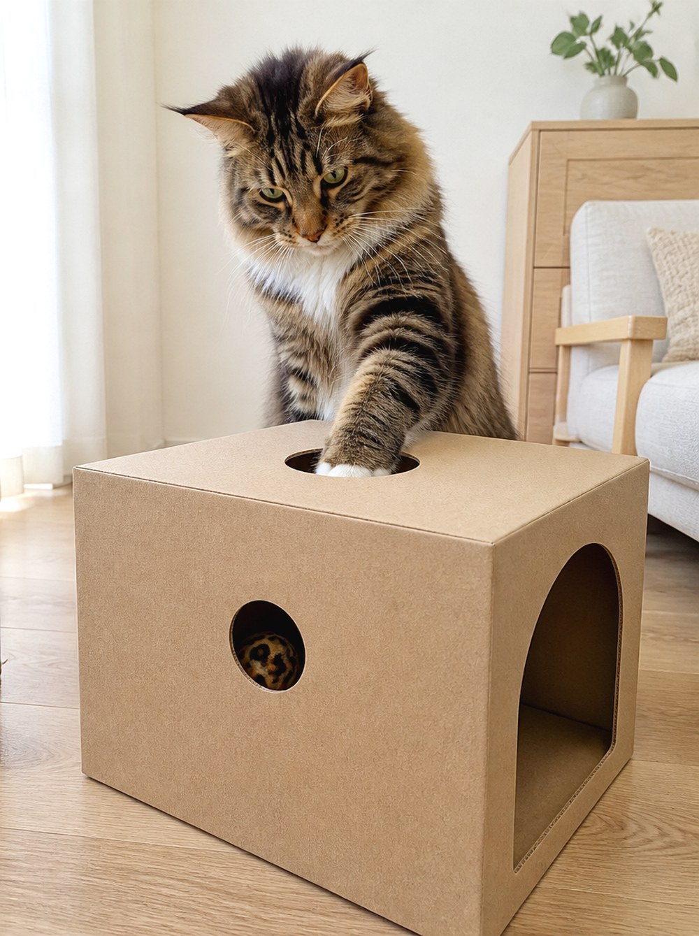 After Make a Peek and Pounce Box