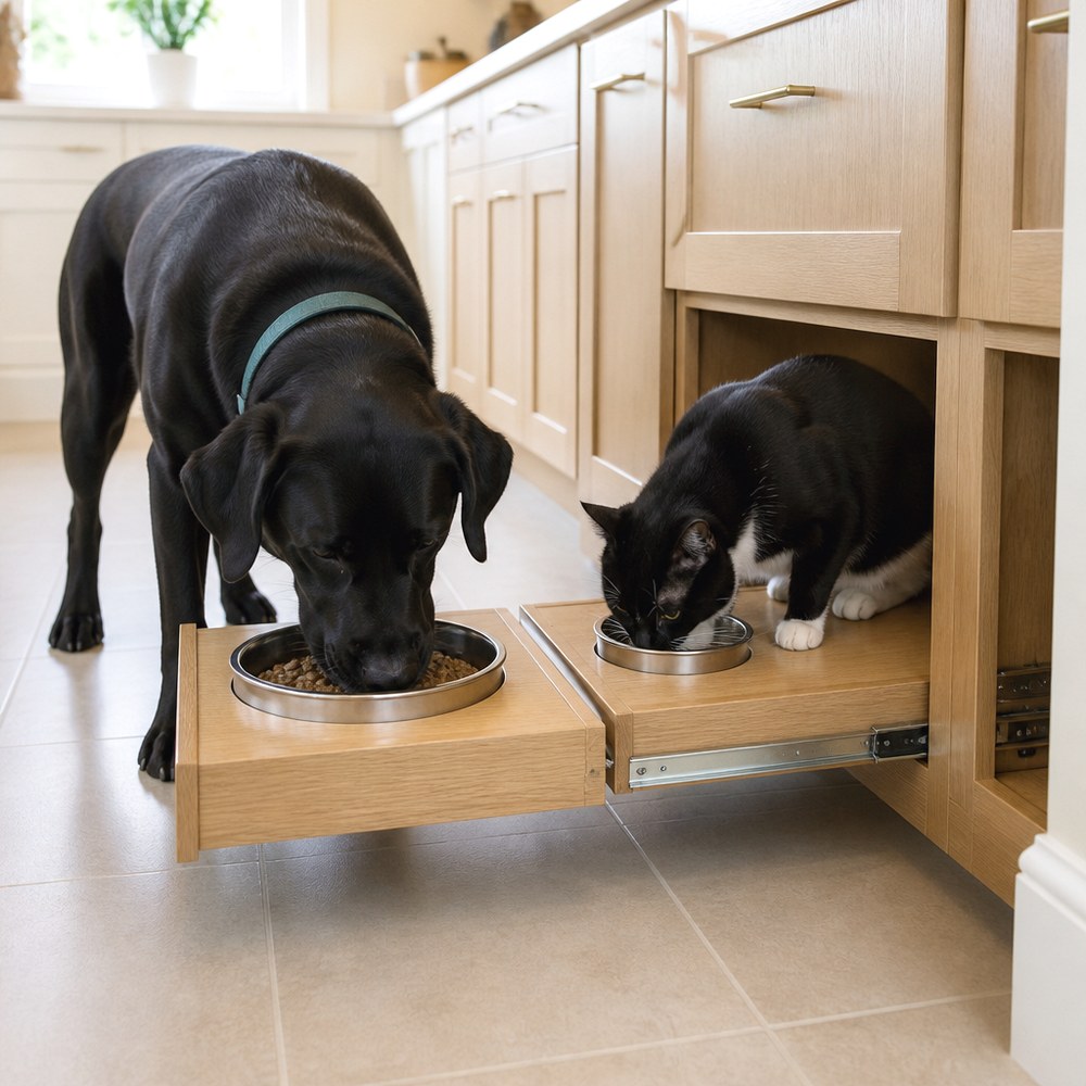 After Try Pull Out Feeding Trays