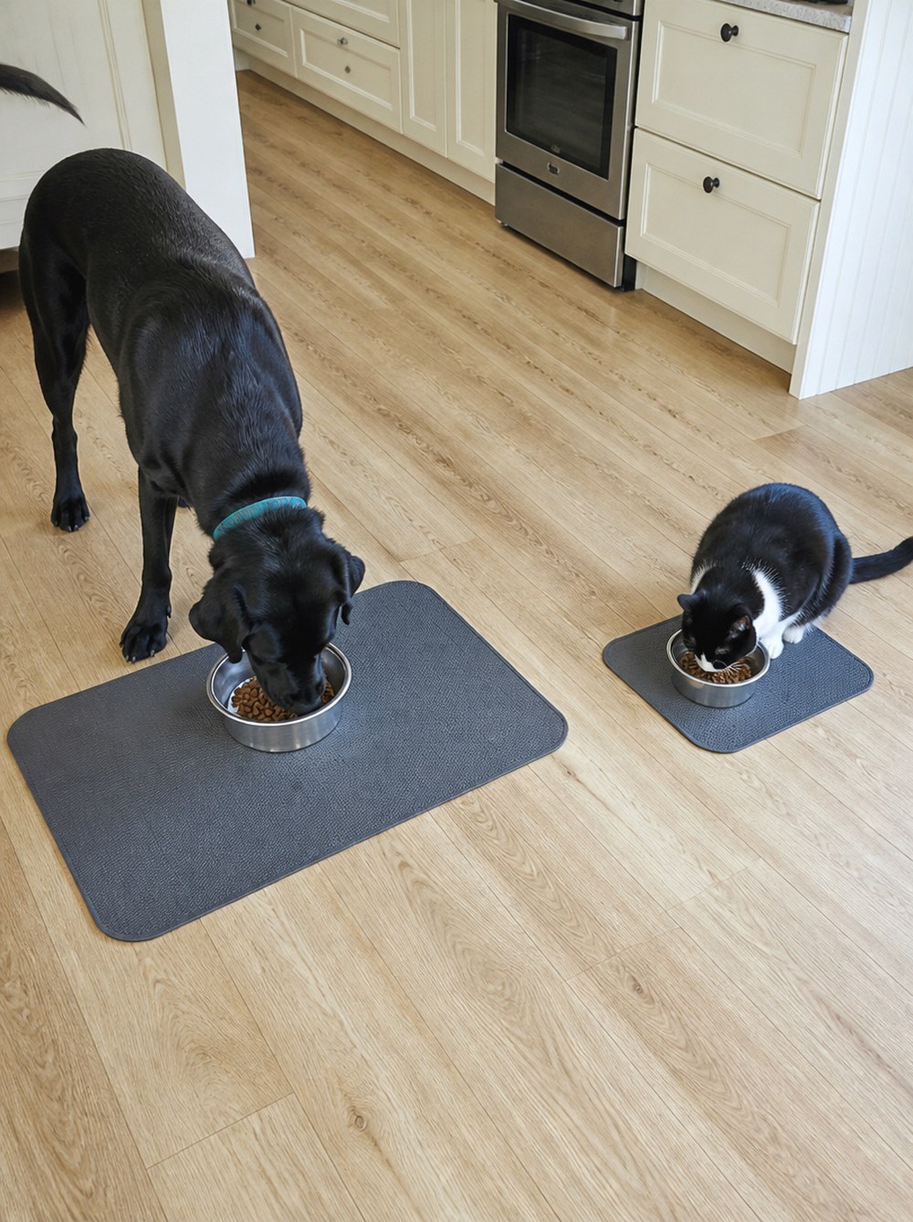 After Use Individual Washable Mats Instead of One Giant Mat