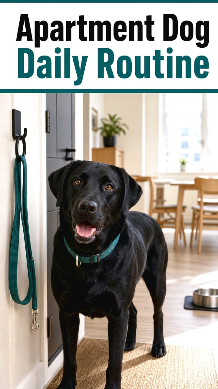Apartment Dog Daily Routine: A Realistic Small-Space Schedule