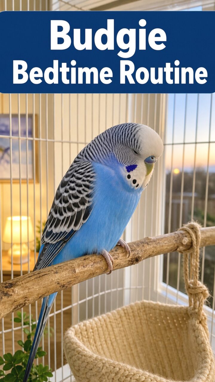 Budgie Bedtime Routine: A Calm Nightly Schedule for Better Sleep