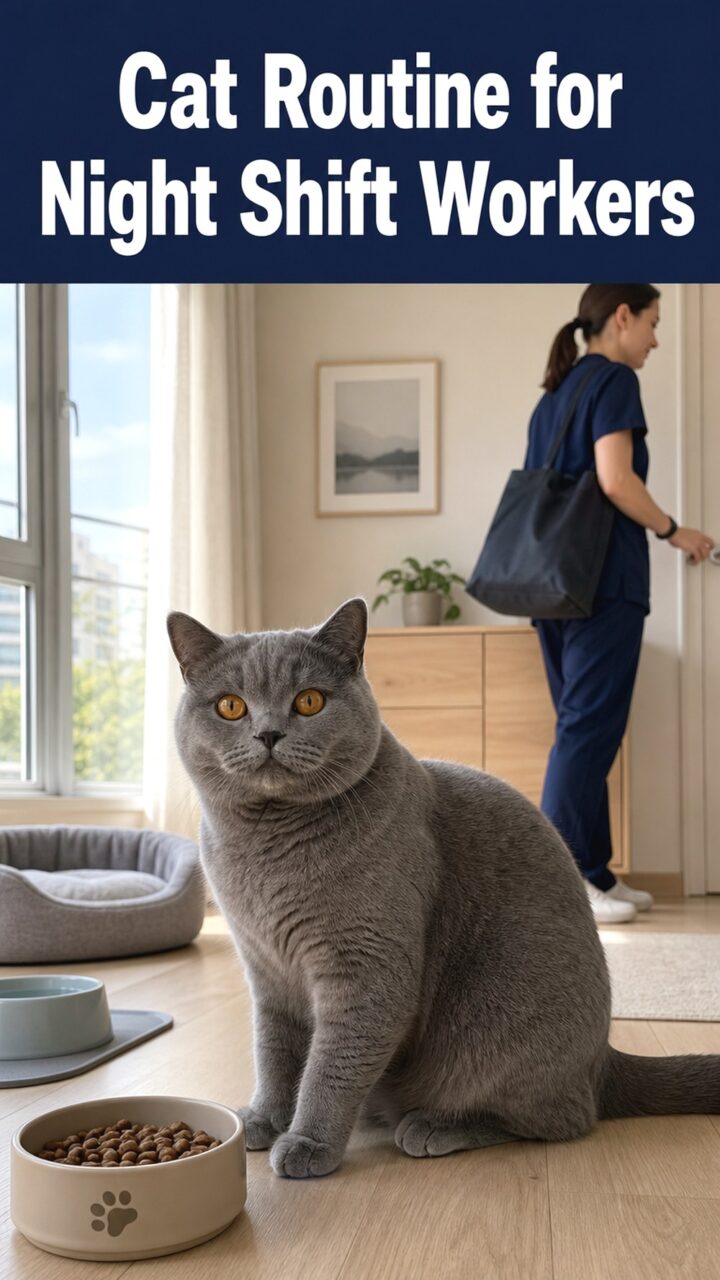 Cat Routine for Night Shift Workers: A Practical Daily Schedule