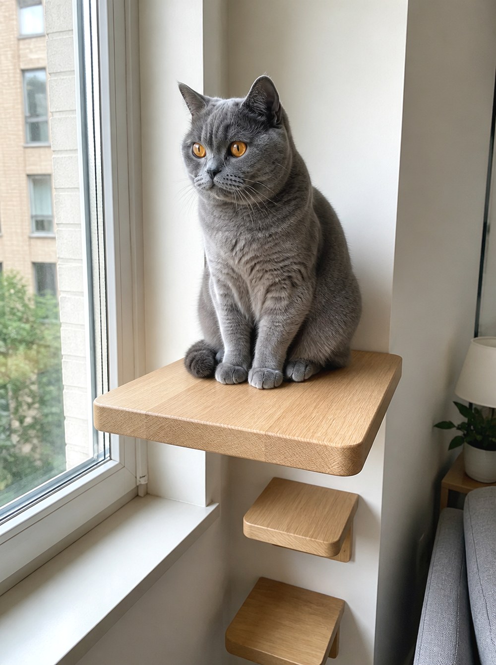 Connect the Wall Route to a Window Perch