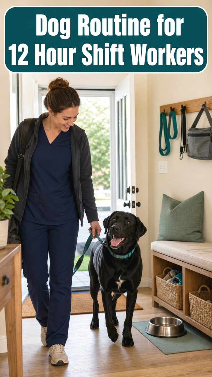 Dog Routine for 12 Hour Shift Workers A Realistic Daily Plan