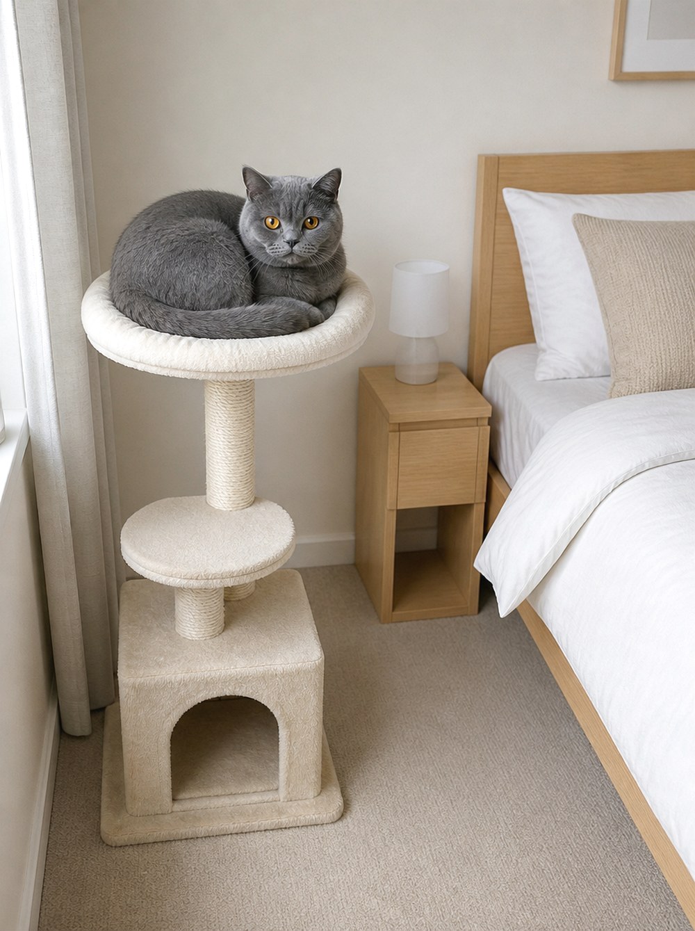 Make Use of the Space Beside the Bed
