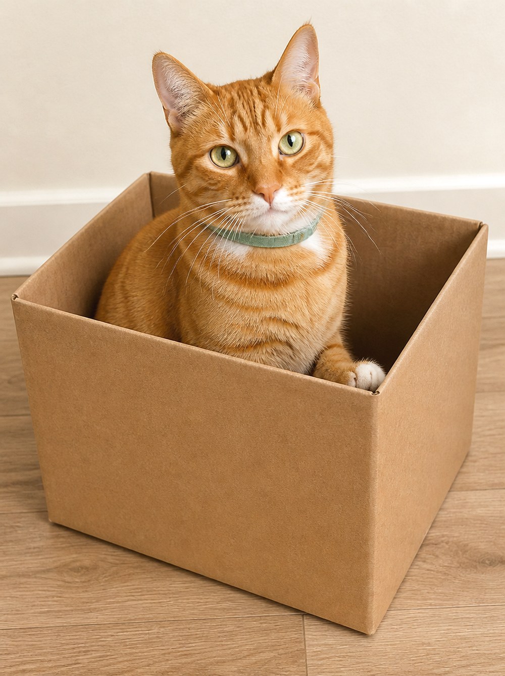 Photograph a Favorite Cardboard Box Against a Clean Wall