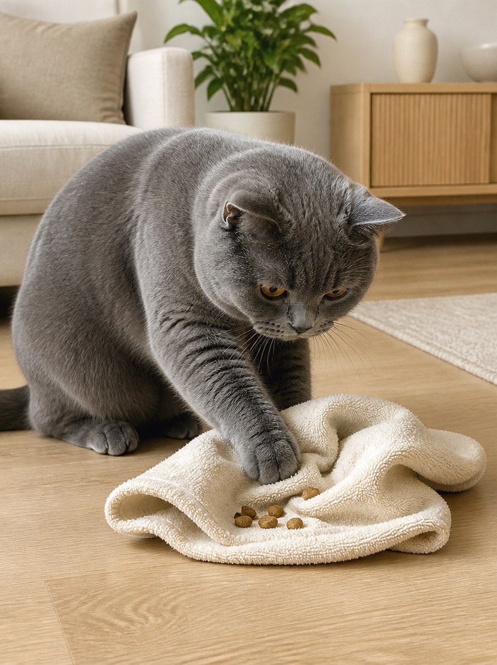 The Folded Towel Treat Search