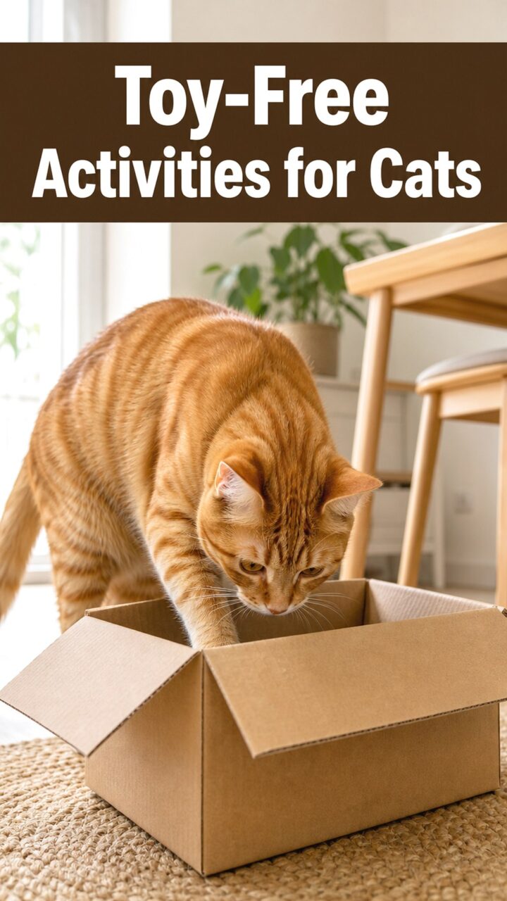 Toy-Free Activities for Cats: 10 Ways to Add Enrichment