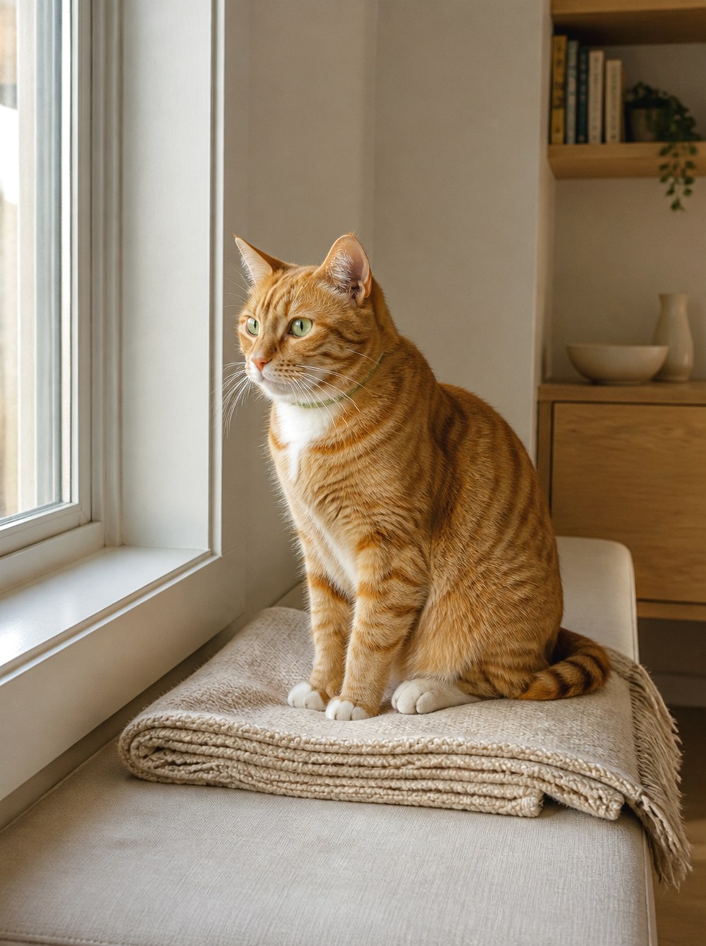 Turn a Bright Window Seat Into a Portrait Spot