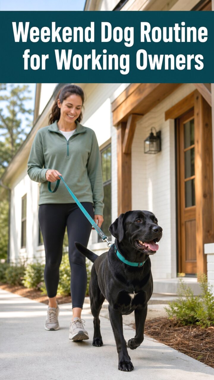 Weekend Dog Routine for Working Owners A Practical Saturday and Sunday Plan