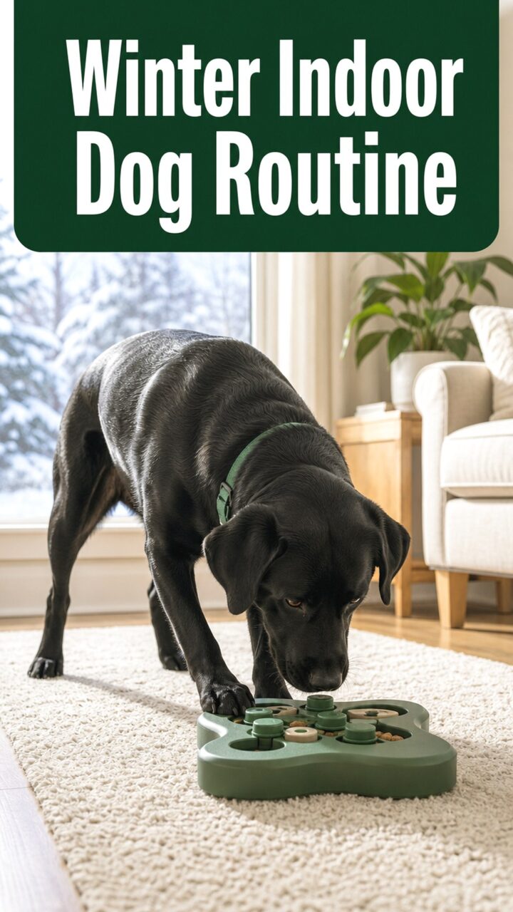 Winter Indoor Dog Routine A Practical Daily Plan for Cold Days